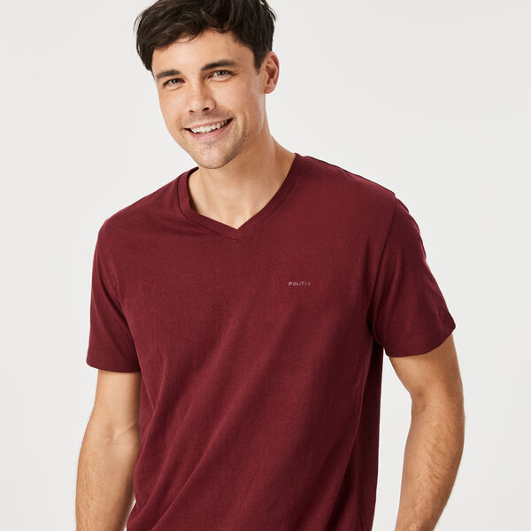 Lomasor T-Shirt, Wine, hi-res